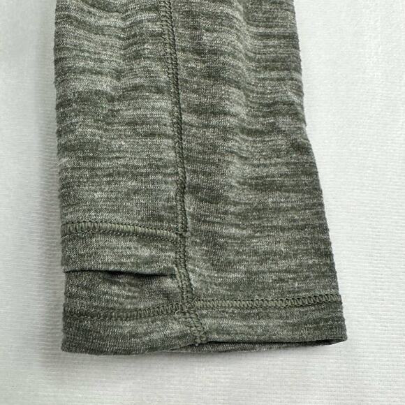 Lululemon Lost In Pace Long Sleeve – Heathered Dark Olive Green – Size 4 - Picture 4 of 8